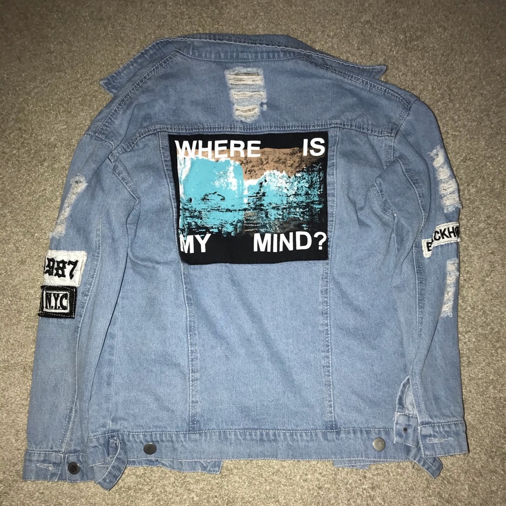 WHERE IS MY MIND? denim jacket
